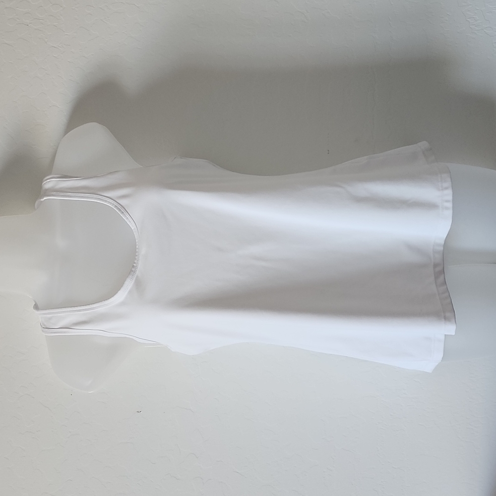 NWOT 90 Degrees White Polyester/Spandex Tank